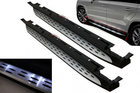 Pedane adatte per Classe GL X166 (2012-2015) Classe GLS Facelift Luci cortesia