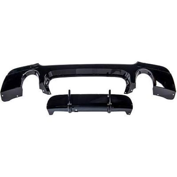 PARAURTI POSTERIORE DIFFUSORE COMPATIBILE CON BMW. E92,