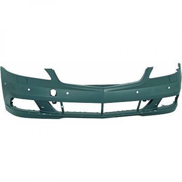 Paraurti anteriore ClasseS W221 2010-2013 verniciabile per sensori di p