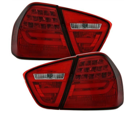 Coppia fari fanali posteriori TUNING Serie 3 E90 (05-08) LED rosso BERLINA