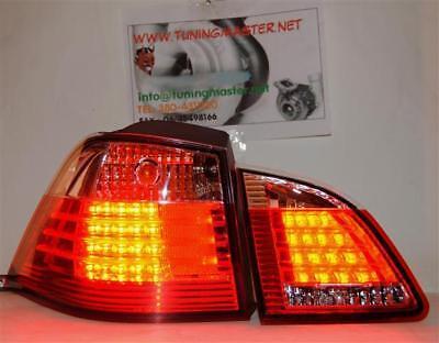 Coppia Fari Fanali posteriori Tuning a LED Serie 5 Wagon E61 Rossi 2003>2007