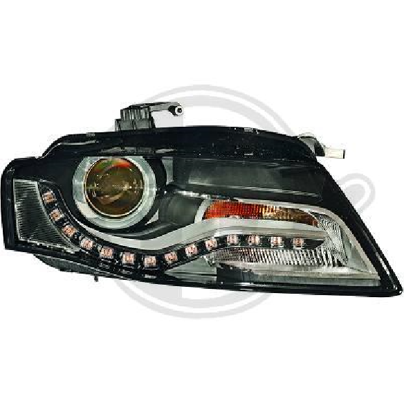 Faro fanale anteriore XENON Destro A4 07-10 berlina AVANT D3S+H7 con motorino