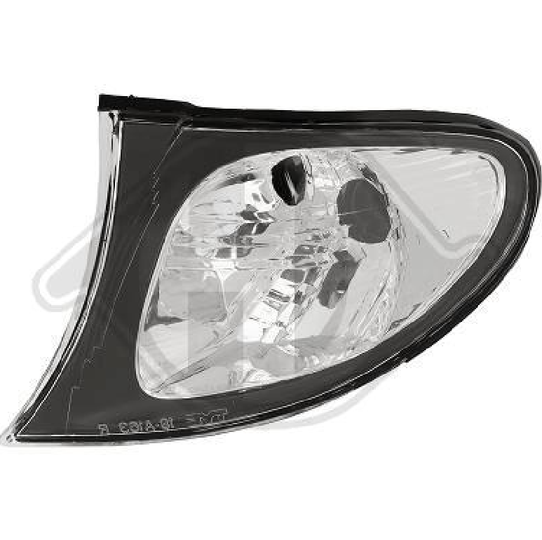 Freccia anteriore sx Serie3 E46 01-05 bianco con bordo nero 63 13 6 914 199