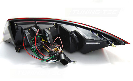 Coppia Fari Fanali Posteriori Tuning TT 04.06-02.14 Nero LED BAR