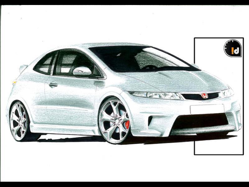 Allargamenti parafanghi anteriori CIVIC 05