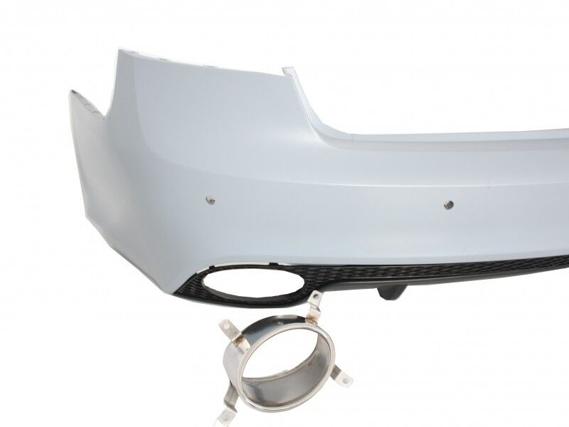Paraurti posteriore tuning A5 S5 8T 2007-15 Coupè Cabrio RS5 style scarichi