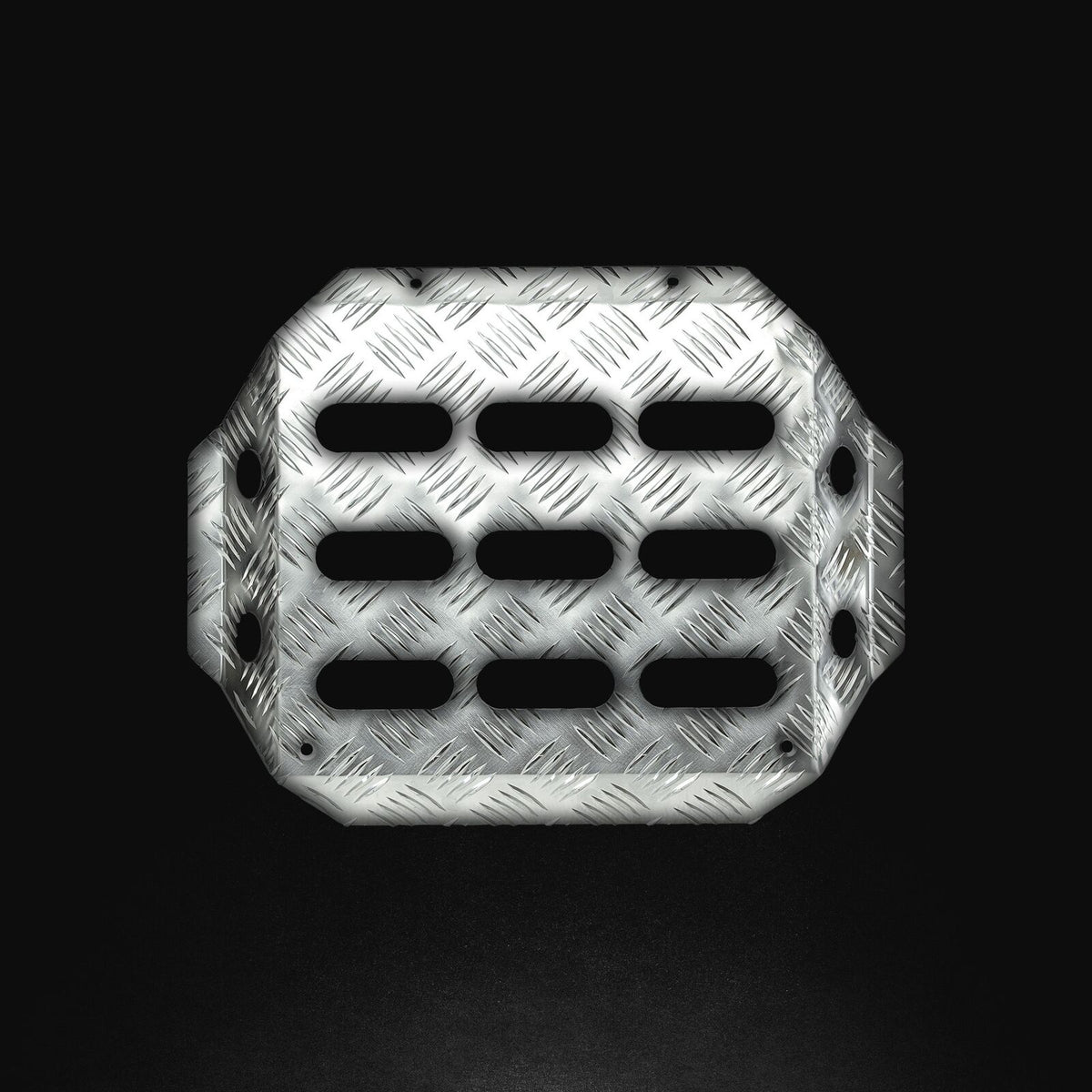 PEDANA NAVIGATORE IN ALLUMINIO ARGENTO OA/2060
