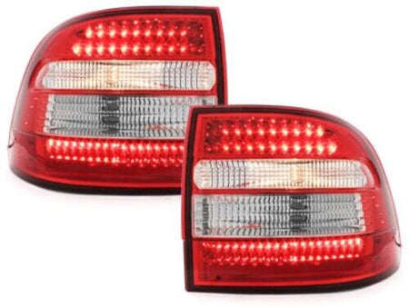 Coppia Set Fari Fanali Posteriori Tuning CAYENNE 9PA LED 2002-2006 Rossi