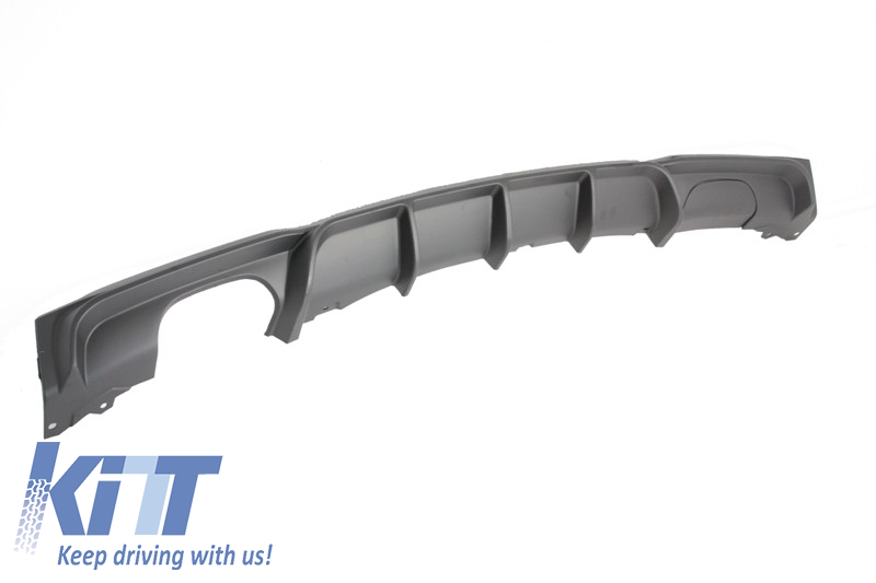 Paraurti posteriore Spoiler Valance diffusore singola / doppia uscita