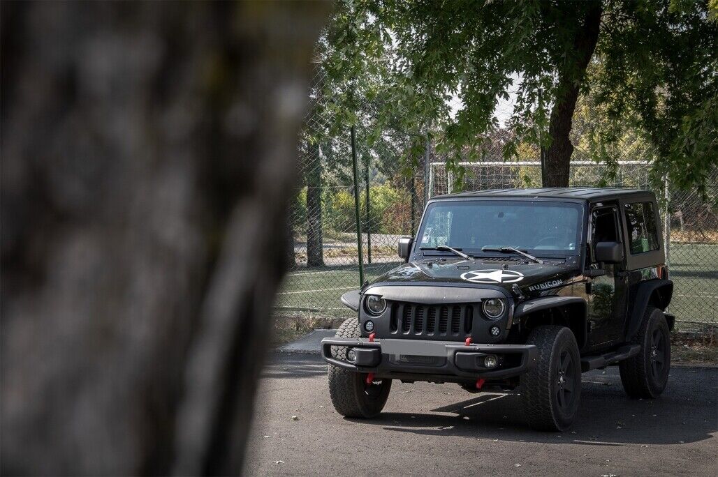 Paraurti anteriore in metallo adatto per Wrangler / Rubicon JK (2007-2017)