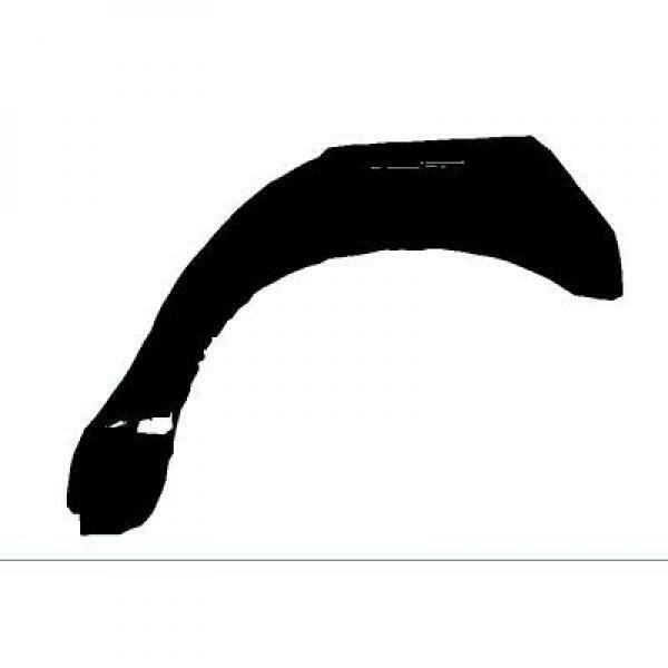 Passaruota arco parafango lamierato posteriore destro Serie5 E34 88-95 4 por