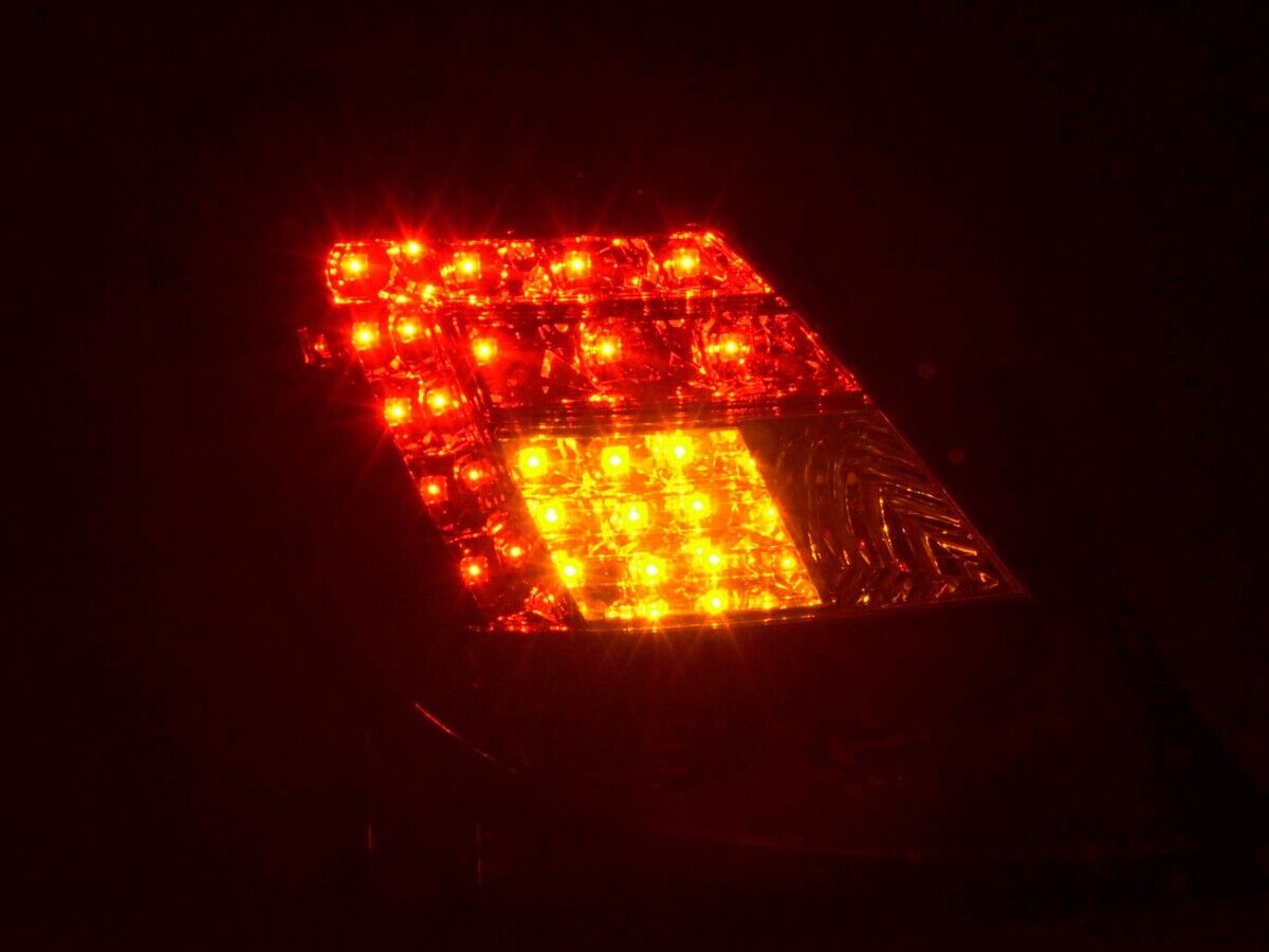 Coppia Set Fari Fanali Posteriori Tuning LED Corsa D  2006-2010 Solo 5 Porte Red