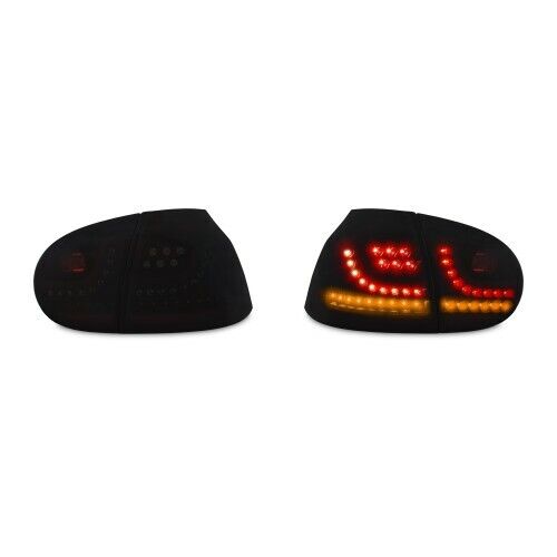 Coppia Fari Fanali TUNING posteriori LED GOLF V 5 1k neri Black FRECCIA DINAMICA