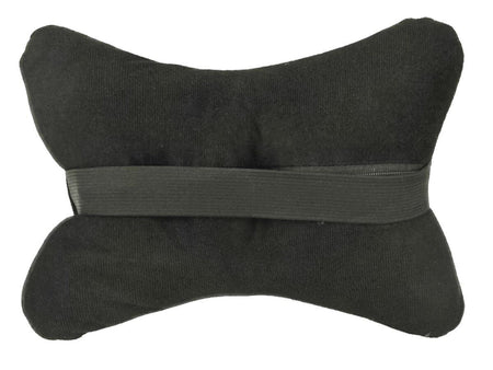 2 Pezzi Cuscini Poggiatesta Auto Ergonomici e Traspiranti Colore Nero