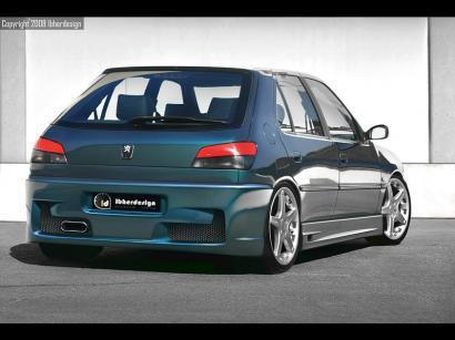 Paraurti posteriore 'VOLTAGE' 306 MK II 3/5 porte 1997->2001