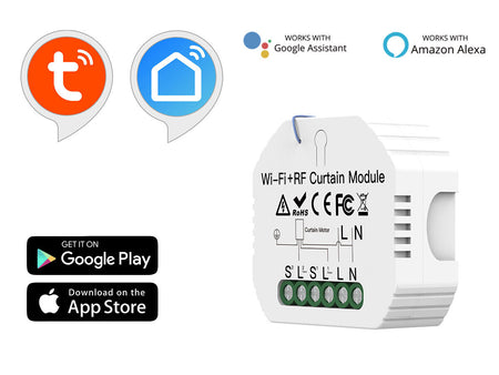 Modulo Switch Tapparelle Tende Persiane Interruttore WiFi + RF 220V 2A