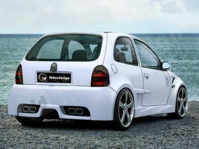 Paraurti posteriore CORSA B 3 porte 93->00 Tuning