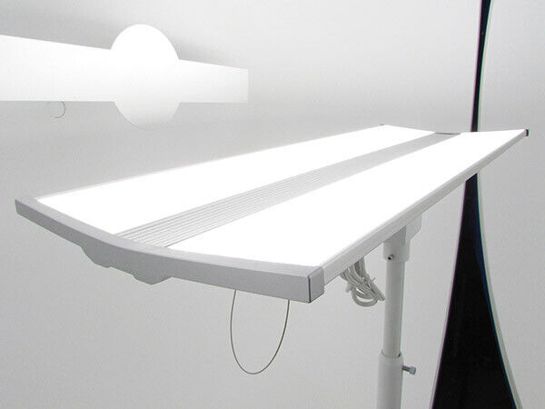 Pannello Led Rettangolare A Sospensione 60W 120X30 Stile Moderna Con Curva <p
