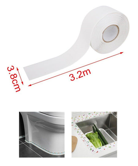 Nastro Adesivo Sigillante Antimuffa 38mm X 320cm Bianco <ul><li>Il nostro per