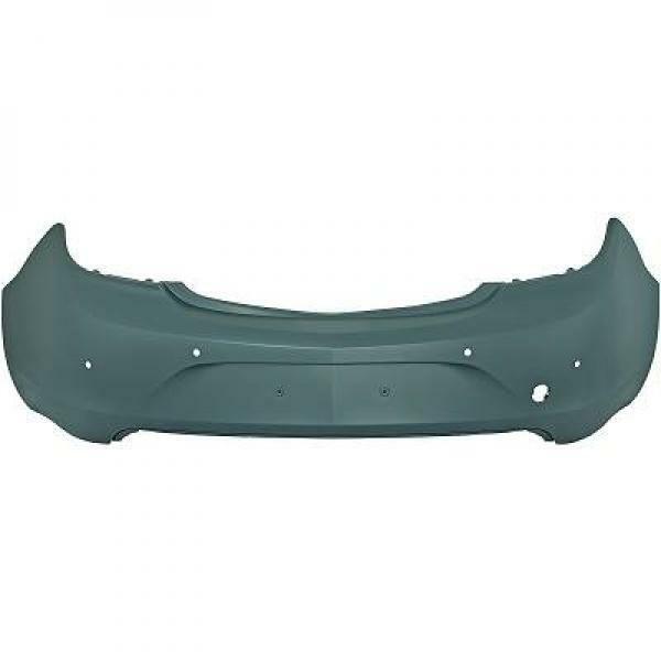Paraurti posteriore INSIGNIA 13-17 verniciabile 4/5 porte per sensori parch
