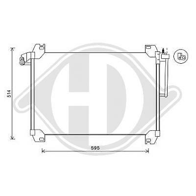 Condensatore clima 9-7X 06/2004