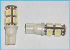 Coppia Lampada Lampadina Led T10 24V 9 Smd Bianco Luci Posizione CAMION