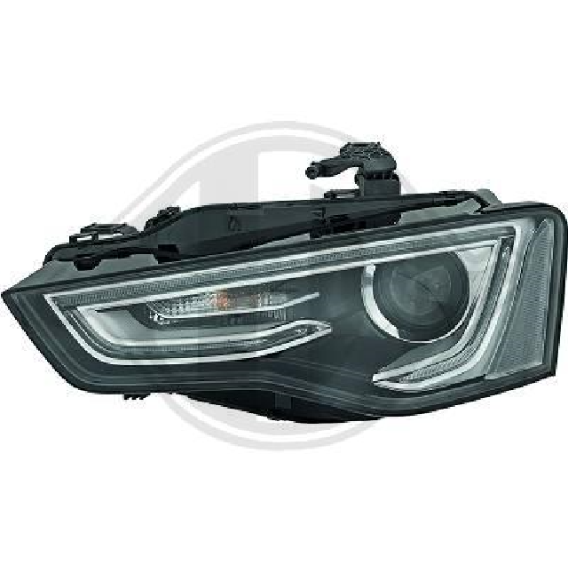 Faro fanale anteriore XENON sx A5 11.2011   2012 D3S no luce curva