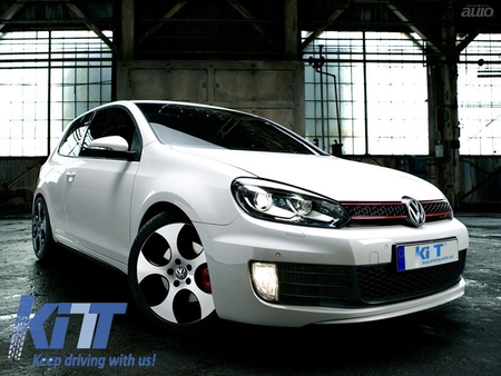 Paraurti Anteriore Tuning Golf VI 6 2008 > 2013 style GTI Look