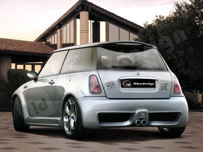 Paraurti posteriore BRUTUS 'ALLARGATO' COOPER/ COOPER S/ ONE 2001->2006