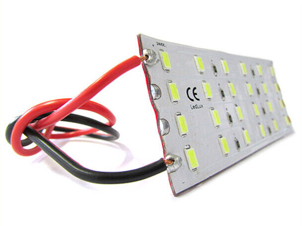 Pannello Plafoniera Led Flessibile 24V 8W Bianco Freddo 10cm Per Luci Abitacolo
