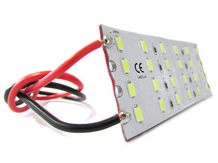 Pannello Plafoniera Led Flessibile 24V 8W Bianco Freddo 10cm Per Luci Abitacolo
