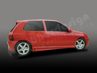 Coppia minigonne 'VICKEY/X-PLORE' CLIO A 1991->1998 3/5 porte