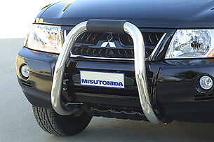 BIG BAR Ø 76 VERSIONE 3 PORTE/WAGON INOX PAJERO 2.5 TDI GL/GLX 2003 3