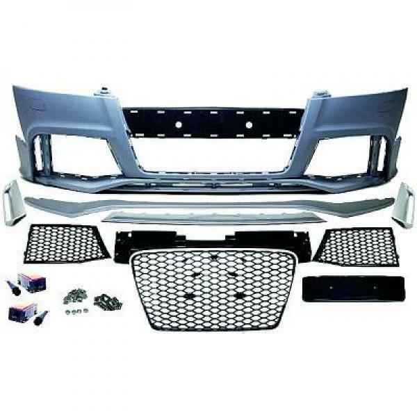 Paraurti anteriore TUNING TT 8J 2006 > 2014 look RS no sens per lav