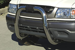 BIG BAR Ø 76 INOX HILUX XTRA CAB/DOUBLE CAB 2.5 TD 2002->2003