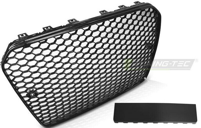 Calandra griglia TUNING sportiva A5 2012-2016 RS5-look nero per sensori di