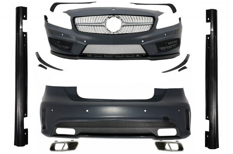 Corpo Kit Tuning Classe A W176 (2012-2018) Stile A45 AMG Sport Design