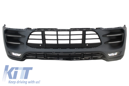 Paraurti anteriore TUNING Macan gts 2014 > 07.2018 Turbo design + DRL