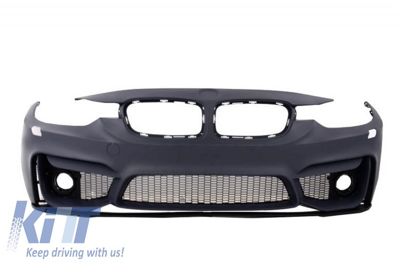 Paraurti Tuning anteriore serie 3 F30 F31 2011 > 2014 M3 look no fendinebbia