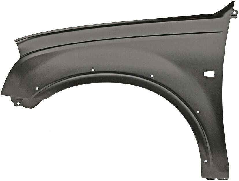 Parafango destro D-MAX 02-05 per 4WD con fori passaruota