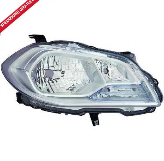 Faro fanale anteriore sinistro SX4 2013-08/2016 DEPO H4 per reg. elettric