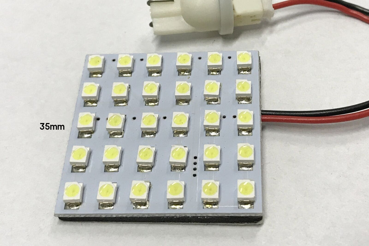 Pannello Plafoniera Lampada Led 12V Con 36 Smd 3528 Colore Verde Per Luci
