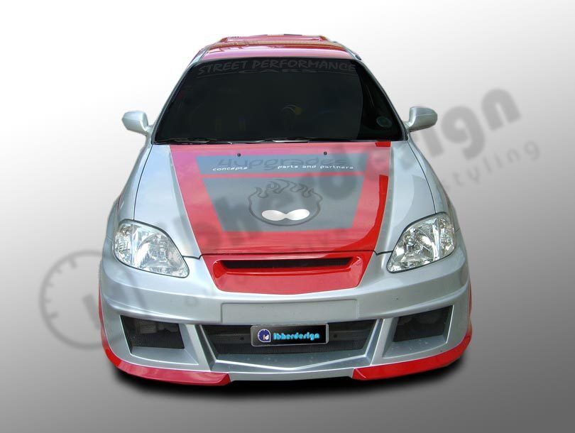 Kit estetico Civic V 2 Volumi 1996->1998 'EAGLE R1'