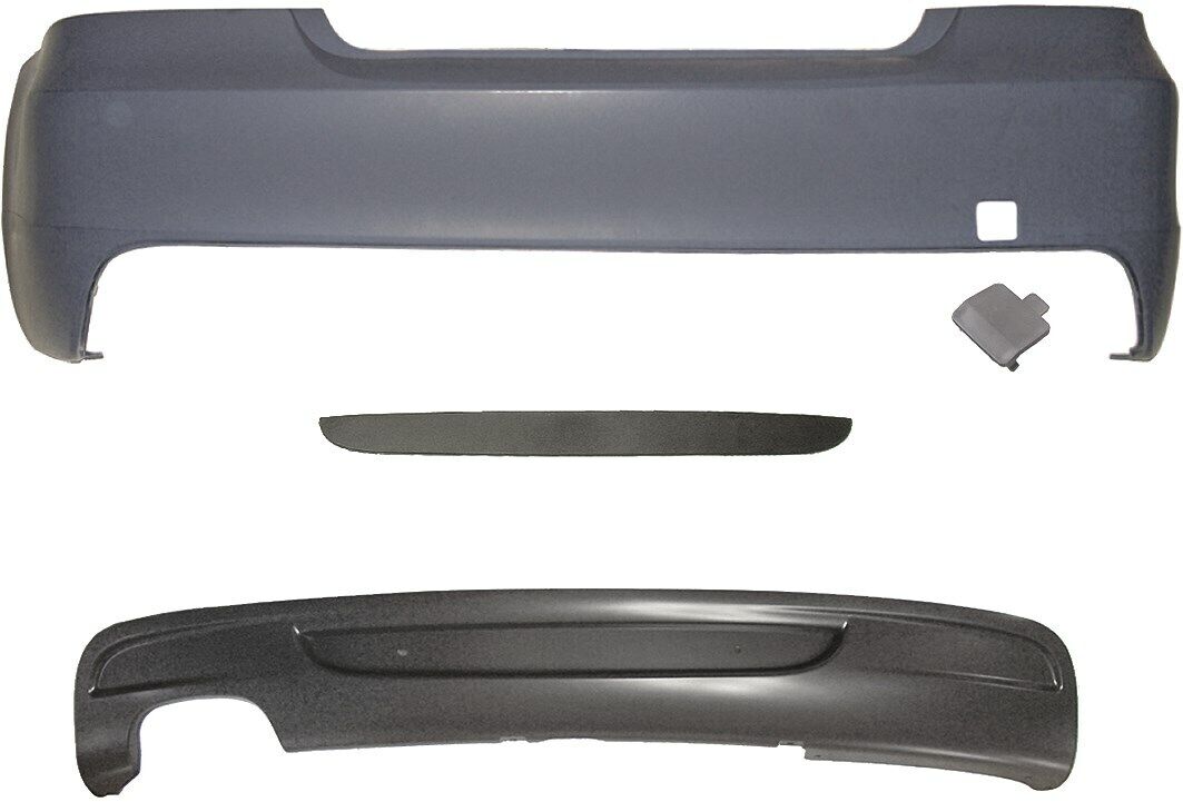 Paraurti posteriore TUNING Serie1 E82 E88 Coupè Cabrio 07-14 M-Tech no sens