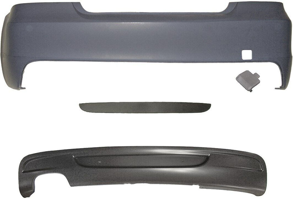 Paraurti posteriore TUNING Serie1 E82 E88 Coupè Cabrio 07-14 M-Tech no sens