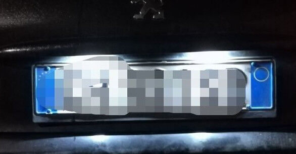 Kit Luci Targa 18+18 Led YARIS 2011> ANCHE IBRIDA Hybrid Bianco Canbus