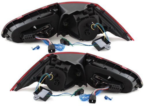 Coppia Set Fari Fanali Posteriori Golf VII 7 12-17 LED GTD GTI R LOOK Rossi