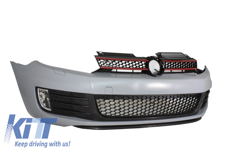 Paraurti Anteriore Tuning Golf VI 6 2008 > 2013 style GTI Look