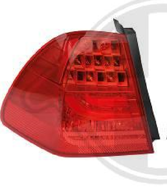 Faro posteriore sx Serie3 E91 2008>2011 Touring LED rosso rosso esterno 63214871