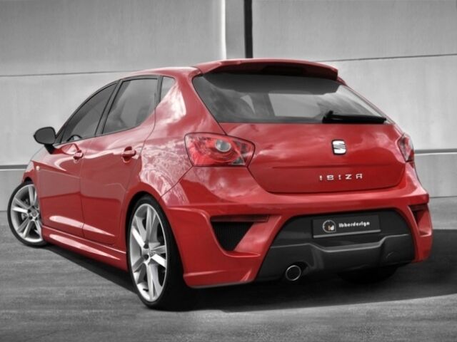 Paraurti posteriore tuning da verniciare CORVO IBIZA 6J 5 porte 2009->